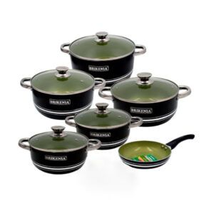 Juego de ollas teflón BRIKENIA 11 pzs